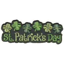 St. Patricks Day Green Shamrock (Iron-On)