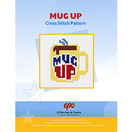 Mug Up Cross Stitch Pattern PDF