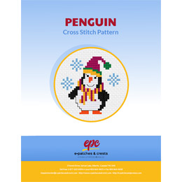 Penguin Cross Stitch Pattern PDF