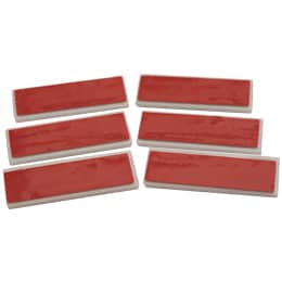 Adhesive Pin Back 6 Pack (12mm x 40mm)