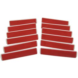 Adhesive Pin Back 12 Pack (7mm x 36mm)