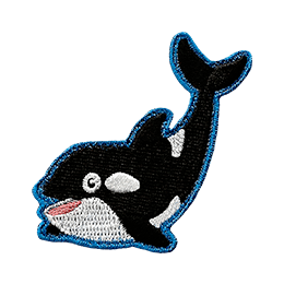 Orca Whale (Iron-On)