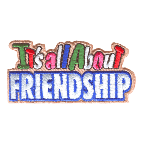 It's All About Friendship (Iron-On)