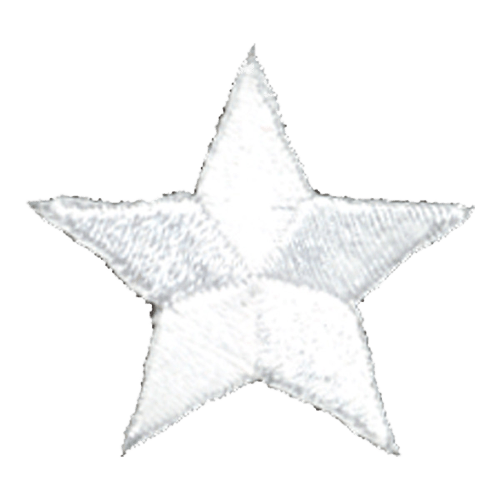 A white five-pointed star.