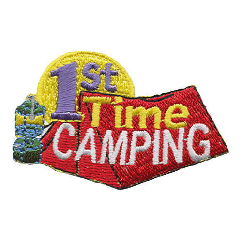 1st Time Camping (Iron-On)