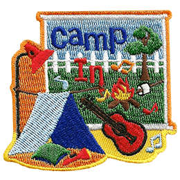Camp In (Iron-On)  