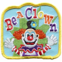 A happy clown invites you with open arms to learn how to Be A Clown in this educational meeting plan