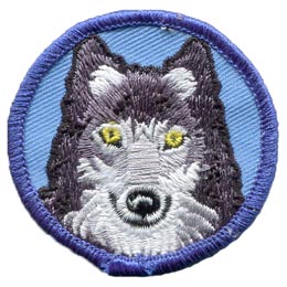 Patrol, Badge, Wolf, Akala, Akela, Dog, Howl, Cub, Scout, Embroidered Patch, Merit Badge, Badge, Emblem, Iron On, Iron-On, Crest, Lapel Pin, Insignia, Girl Scouts, Boy Scouts, Girl Guides