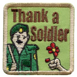 Thank A Soldier (Iron-On)