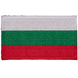 Bulgaria Flag (Iron-On) - 5 left
