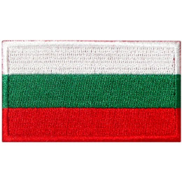 Bulgaria Flag (Iron-On) - 8 left