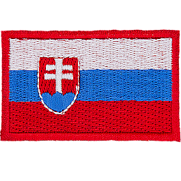 Slovakia Flag (Iron-On) - 7 left