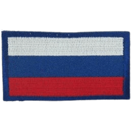 Russia Flag (Iron-On) - 5 left