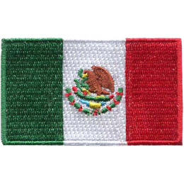 Mexico Flag (Iron-On)