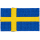Sweden Flag (Iron-On)