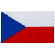 Czech Republic Flag (Iron-On)