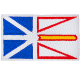 Newfoundland & Labrador Flag (Iron-On)