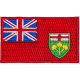 Ontario Flag (Iron-On)