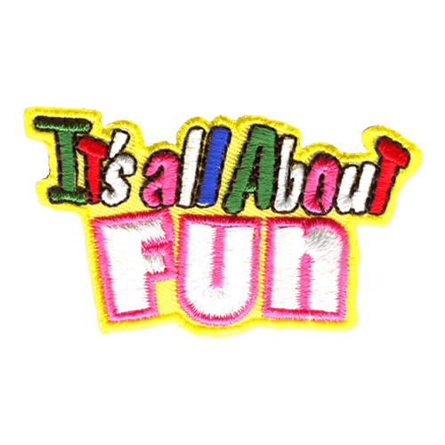 It's All About Fun (Iron-On)