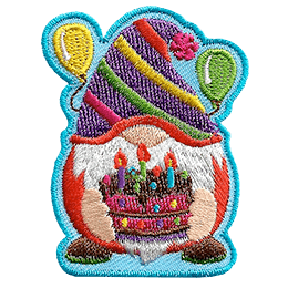 Birthday Gnome (Iron-On)