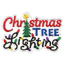 Christmas Tree Lighting (Iron-On)