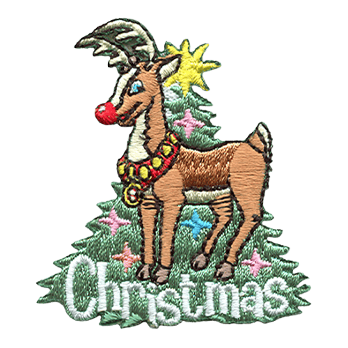 Christmas Reindeer (Iron-On)