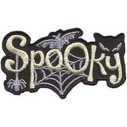 Spooky - Glow In The Dark (Iron-On)