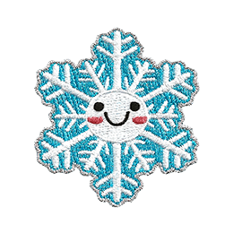 Snowflake - Metallic (Iron-On)  