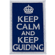 Keep Calm And Keep Guiding (Iron-On)  