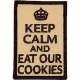 Keep Calm And Eat Our Cookies (Iron-On)