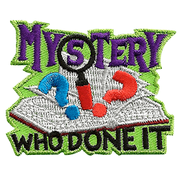 Mystery - Who Done It (Iron-On)