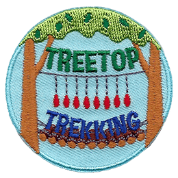Treetop Trekking (Iron-On)