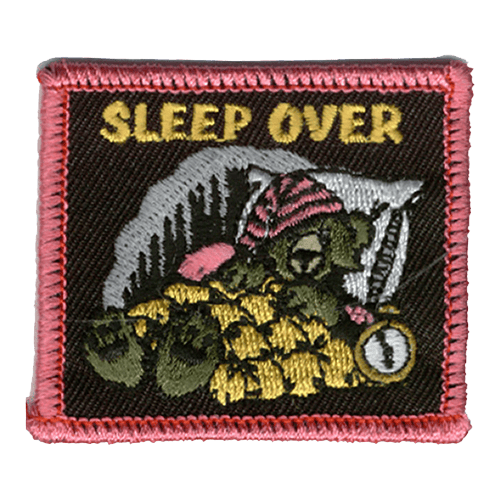 Sleepover Bear (Iron-On)