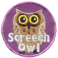 Screech Owl (Iron-On)