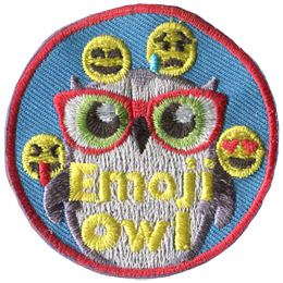 Emoji Owl (Iron-On)
