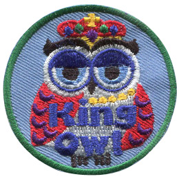 King Owl (Iron-On)