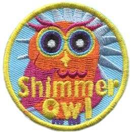 Shimmer Owl (Iron-On)