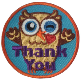 Thank You Owl (Iron-On)