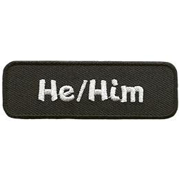 He Him (Iron-On)