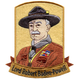 Lord Robert Baden-Powell (Iron-On)  