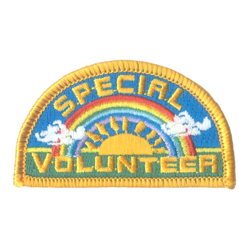 Special Volunteer (Iron-On)