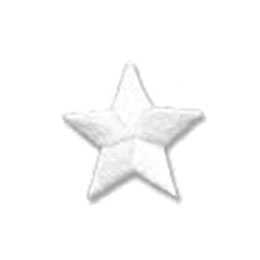 Star, White, Patch, Embroidered Patch, Merit Badge, Badge, Emblem, Iron On, Iron-On, Crest, Lapel Pin, Insignia, Girl Scouts, Boy Scouts, Girl Guides 
