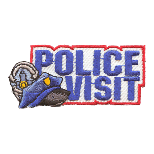 Police Visit (Iron-On)