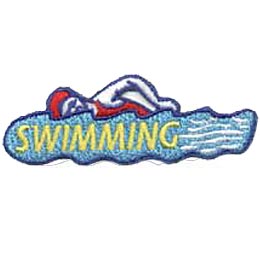 Swimming, Water, Pool, Sport, Fitness, Patch, Crest, Merit Badge