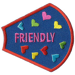 Be Friendly (Iron-On)