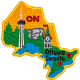 Canada Province - Ontario (Iron-On)  