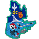 Canada Province - Québec (Iron-On)
