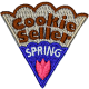 Cookie Seller Spring (Iron-On)