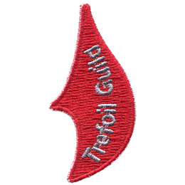 Flames of Guiding UK-7 Trefoil Guild Flame (Iron-On)