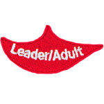 A red flame that says Leader Adult.